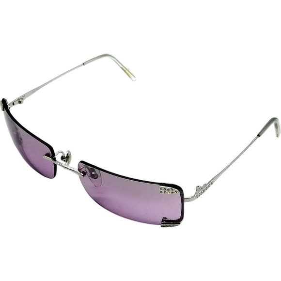 Salvatore Ferragamo Accessories - 640172BC (S1) Salvatore Ferragamo Glasses Women's Silver Metal